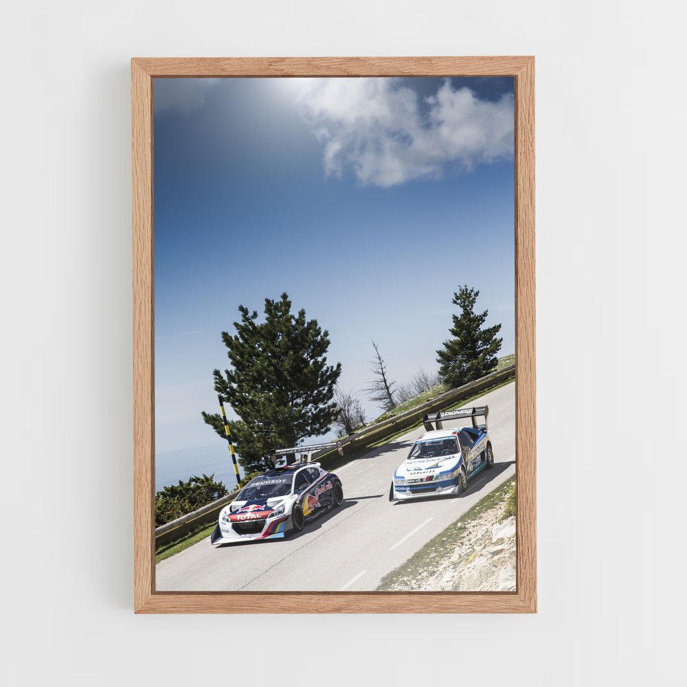 Poster Nuage Éthéré – affiche Peugeot (vue 4)